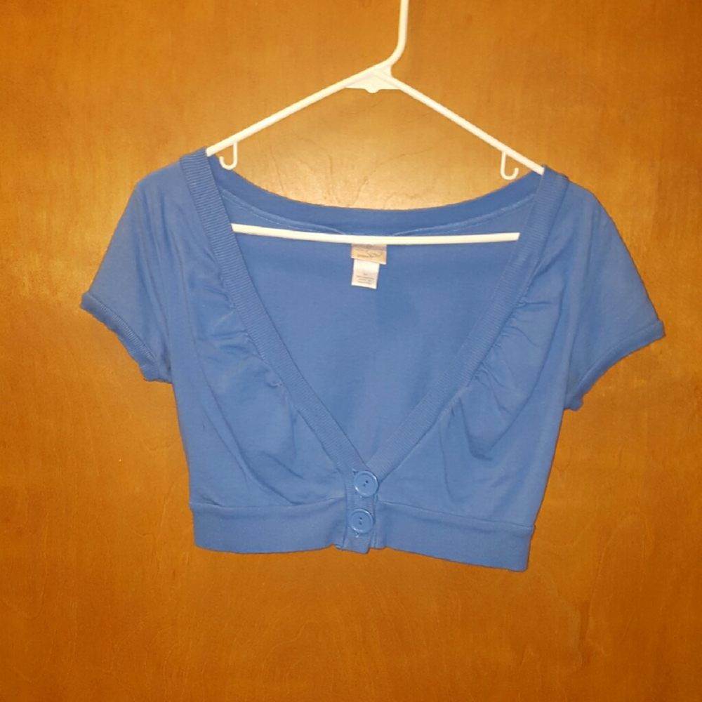 Crop casual bolero